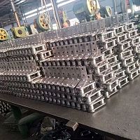 Cadena de la máquina de grano